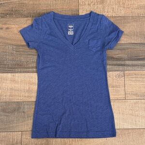 Mossimo Supply Co. Blue Boyfriend Tee